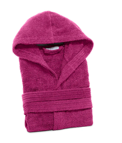 CALEFFI ACCAPPATOIO SPUGNA CON CAPUCCIO UNISEX MINORCA