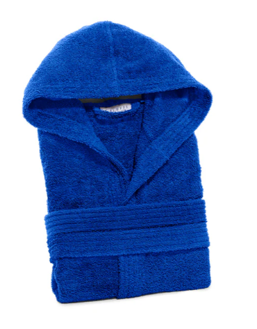 CALEFFI ACCAPPATOIO SPUGNA CON CAPUCCIO UNISEX MINORCA