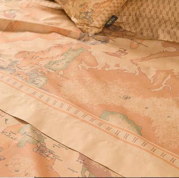PRIMA CLASSE ALVIERO MARTINI LENZUOLA COPRILETTO ART GEO CLASSIC
