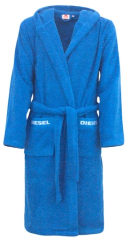 DIESEL ACCAPPATOIO LOGO SPUGNA CON CAPPUCCIO 450 GR/MQ