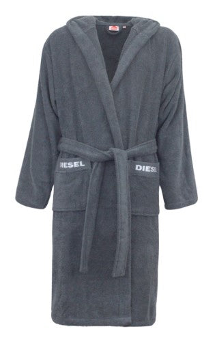 DIESEL ACCAPPATOIO LOGO SPUGNA CON CAPPUCCIO 450 GR/MQ