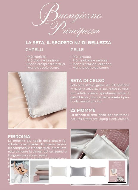 FEDERA IN SETA SVAD DONDI BUONGIORNO PRINCIPESSA