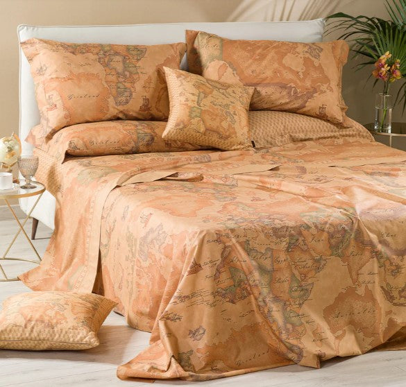 PRIMA CLASSE ALVIERO MARTINI LENZUOLA COPRILETTO ART GEO CLASSIC