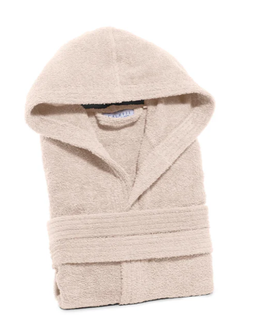 CALEFFI ACCAPPATOIO SPUGNA CON CAPUCCIO UNISEX MINORCA