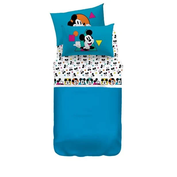 CALEFFI COMPLETO LETTO DISNEY MICKEY GEO 1 PIAZZA