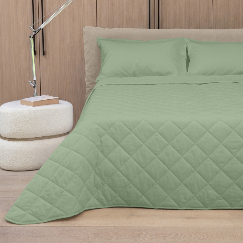 FAZZINI QUILT EASY MAT 2 PIAZZE PERCALLE DI COTONE
